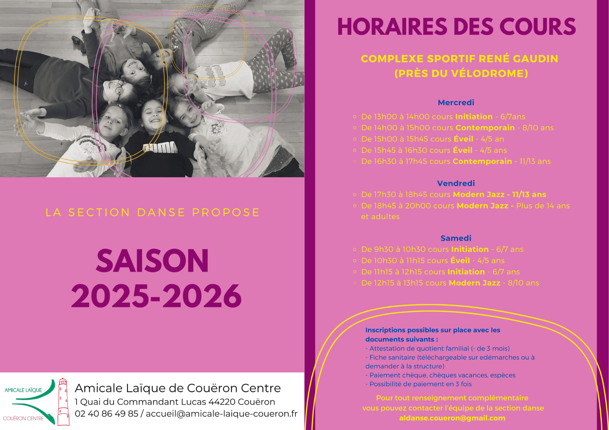portes ouvertes danse