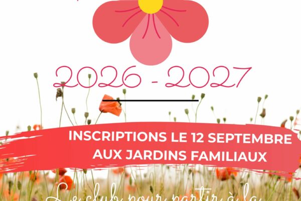 Inscriptions Club Cynorrhodons